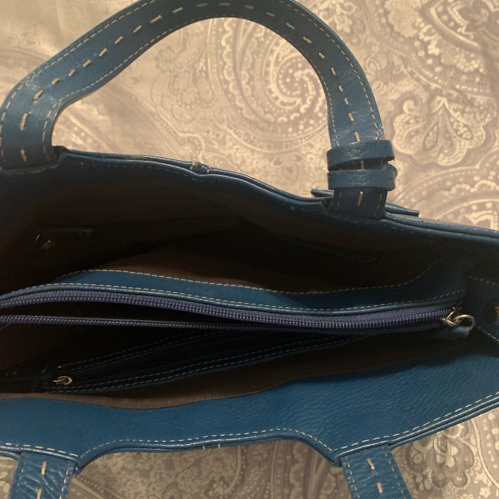Alfani teal handbag - Picture 4 of 6